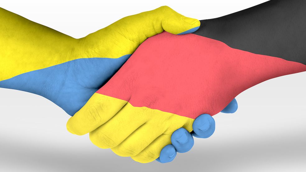Deutschland und Ukraine kooperieren auf vielen Ebenen miteinander. Eine kommunale Partnerschaft zwischen Ostrhauderfehn und einer ukrainischen Kommune wird es vorerst aber nicht geben. Foto: Prehistorik/stock.adobe.con
