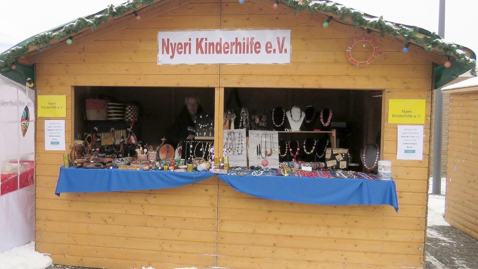 Der Verein Nyeri-Kinderhilfe wird auf den Weihnachtsmärkten in Flachsmeer und Papenburg einen Stand haben. Foto: Verein Nyeri Kinderhilfe