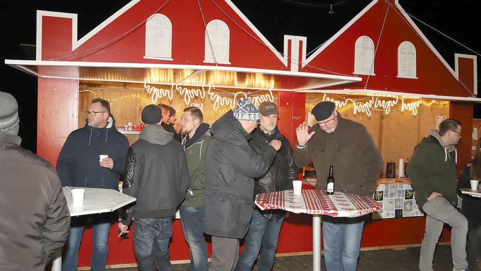 Hier lässt sich Weihnachten erleben: Die Budenstadt beim Moor- und Fehnmuseum ist ein beliebter Treffpunkt. Zuletzt wurde der Markt 2019 gefeiert. ArchivFoto: Passmann