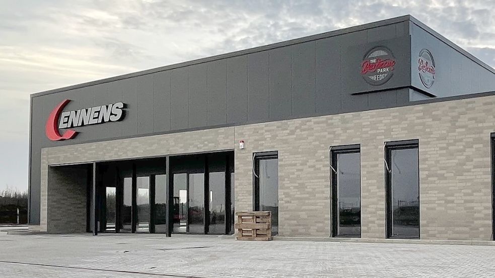 Die neue Niederlassung des Unternehmens Ennens in Heede. Foto: Ennens