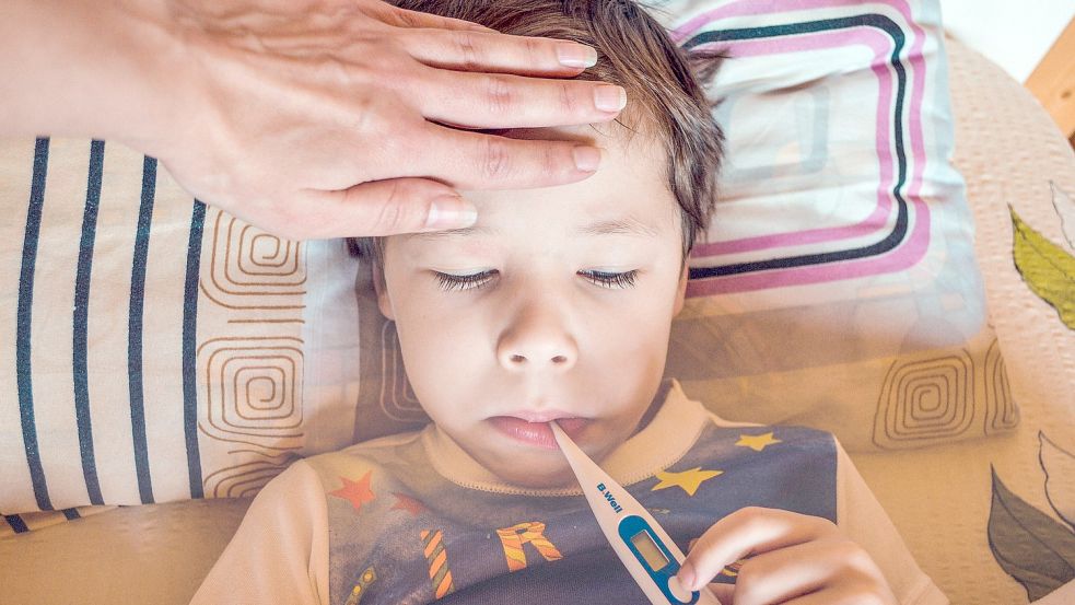 Nach Angaben von 254 Kitas aus Niedersachsen waren 7345 von 20.646 betreuten Kindern in der vergangenen Woche erkrankt, das entspricht einem Anteil von 35,6 Prozent. Symbolfoto: Pixabay