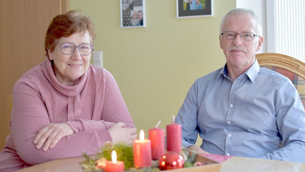 Petra und Johannes Frey feiern Heiligabend mit Menschen, die sonst einsam wären. Foto: Wehry