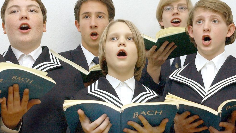 Der rechte Klang der Freude: Leipziger Thomaner singen das Weihnachtsoratorium von Johann Sebastian Bach. Foto: dpa