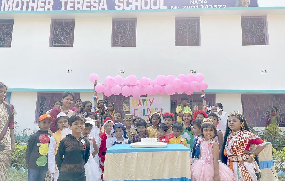 Mit Spenden aus dem Saterland wurden in Indien bereits zwei Schulen neu gebaut. Das Foto zeigt die Mutter-Theresa-Schule. Foto: Privat