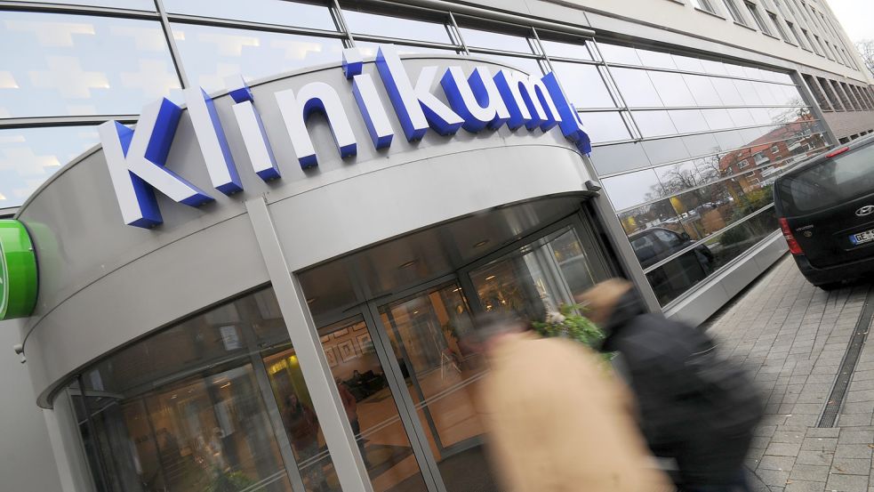 Bei einer geplanten Erweiterung am Klinikum Leer sollen Räume für das DRK mitgebaut werden. Bild: Ortgies