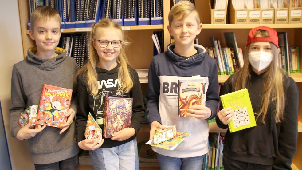 Sie kämpften um den Titel Nils Voskamp (von links), Femke Pohl, Joosten Meyer und Greta Freimuth. Foto: Privat