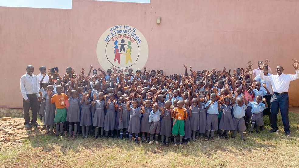 Die Kinder und Lehrkräfte der Happy-Hills-Schule und des Kindergartens dort freuen sich über die Hilfe aus Deutschland. Foto: privat