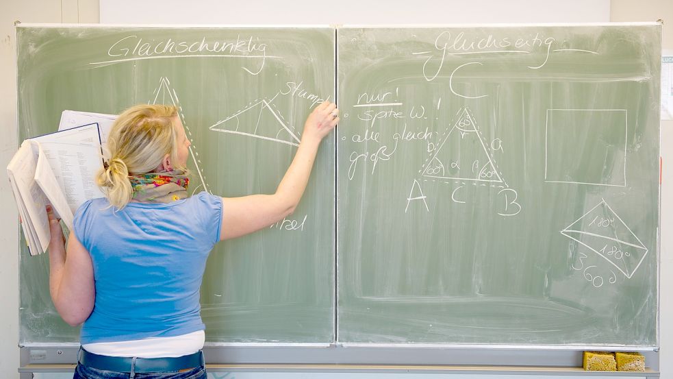 Können Lehrer in Niedersachsen, die sich besonders engagieren, auf eine Prämie hoffen? Foto: picture alliance / Sebastian Kahnert/dpa