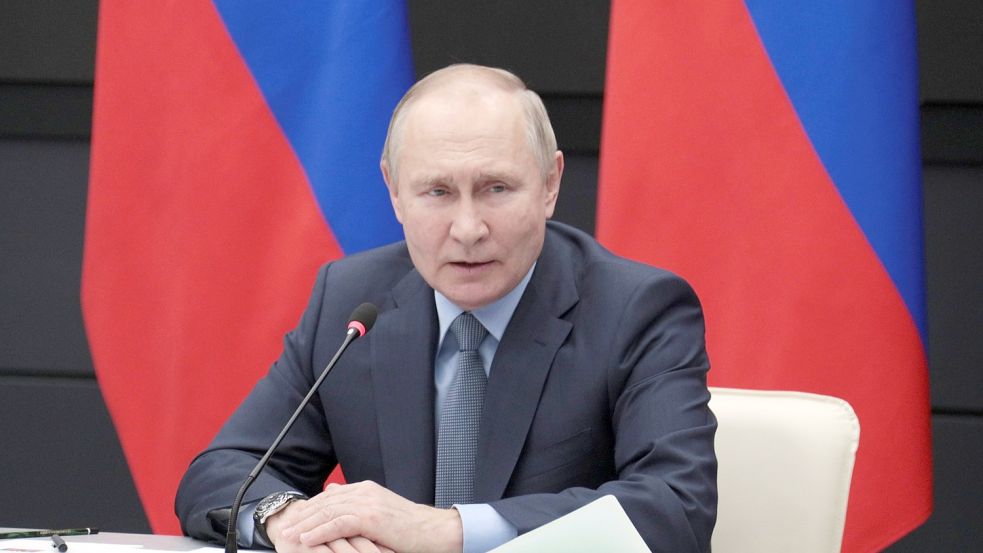 Wie gut ist Wladimir Putin über den Ukraine-Krieg informiert? Foto: dpa/Pool Sputnik Russian Presidential Press Office via AP/Uncredited