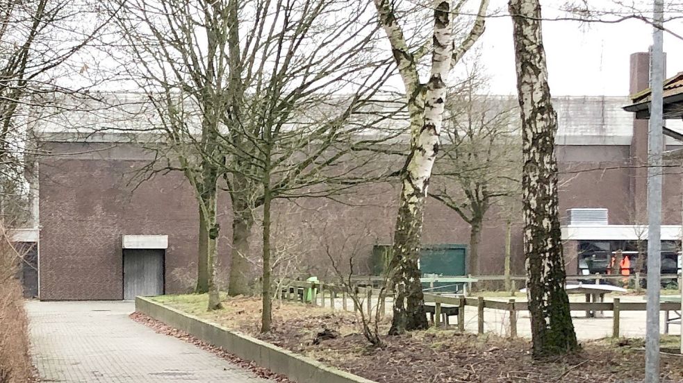 Das Dach der Sporthalle des Schulzentrums Collhusen leckt schon wieder. In den vergangenen zwei Jahren musste die Halle zwischendurch immer wieder gesperrt werden, weil Regenwasser in die Halle lief. Das ist jetzt wieder der Fall. Foto: Ammermann