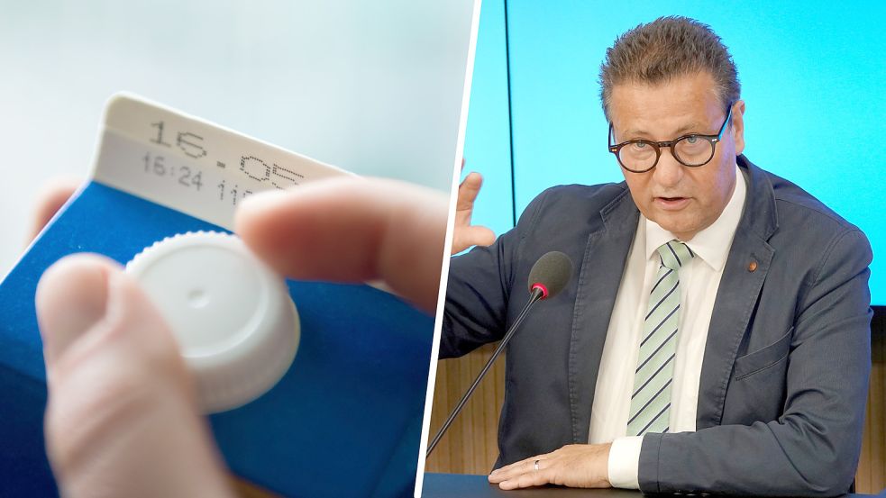 Peter Hauk (CDU) will das Mindesthaltbarkeitsdatum abschaffen. Er möchte damit einen Beitrag zu weniger Lebensmittelverschwendung leisten. Foto: dpa/Inga Kjer, Christian Johner