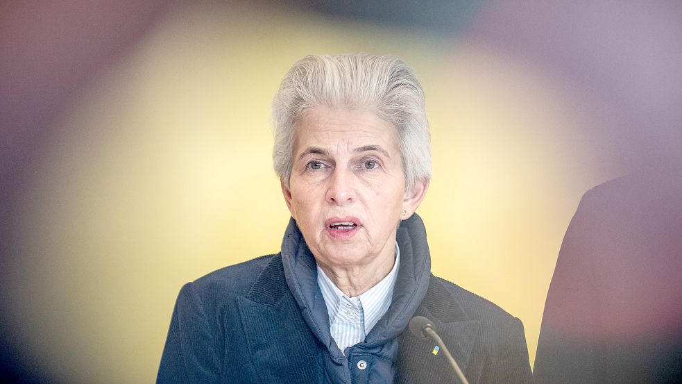 Seit Kriegsbeginn fordert Marie-Agnes Strack-Zimmermann mehr deutsche Waffenlieferungen für die Ukraine. Jetzt sieht sie „einen Knoten durchschlagen“. Foto: dpa/Michael Kappeler