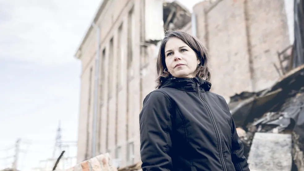 Außenministerin Annalena Baerbock war am Dienstag in die Ukraine gereist. Foto: imago images/photothek