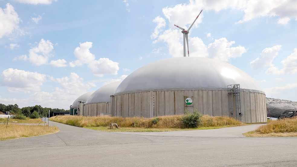 Ein Windpark in einem ehemaligen Munitionsdepot der Bundeswehr. Foto: imago-images/Rüdiger Wölk