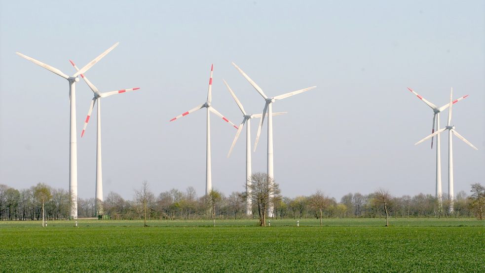 Seit 2013 ist der Windpark im Ostermoor am Netz. Dort könnten nach Plänen der Politik weitere Anlagen hinzukommen. Foto: Passmann