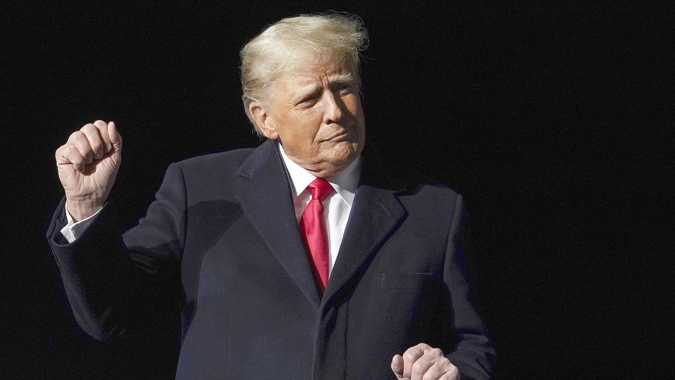 Darf sich freuen: Ex-US-Präsident Donald Trump. Foto: picture alliance/dpa/AP