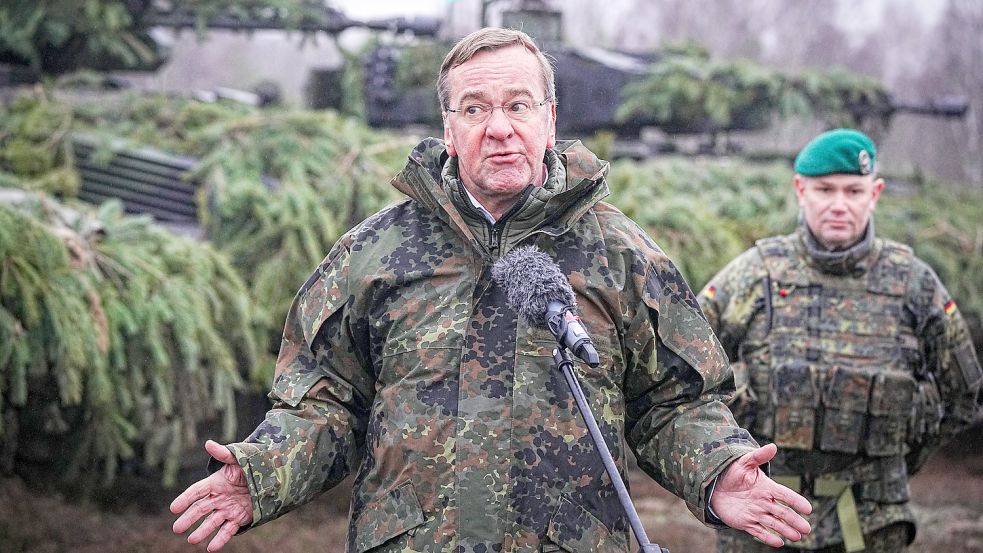 Verteidigungsminister Boris Pistorius hat früher Wehrdienst geleistet. Foto: dpa/Kay Nietfeld