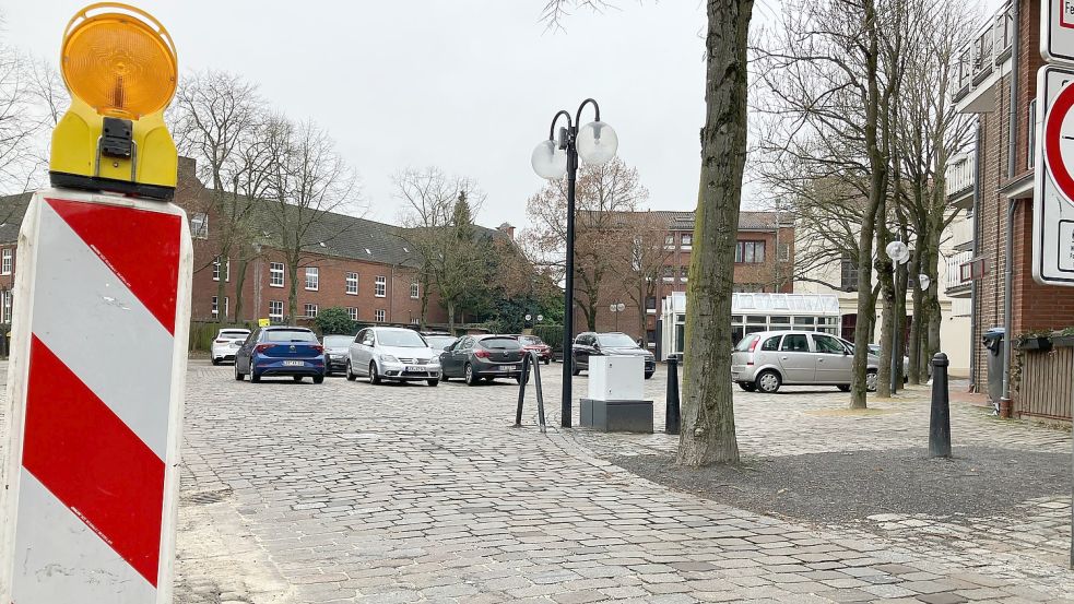 Derzeit wird an der Einfahrt zum Ernst-Reuter-Platz gearbeitet. Foto: Kierstein