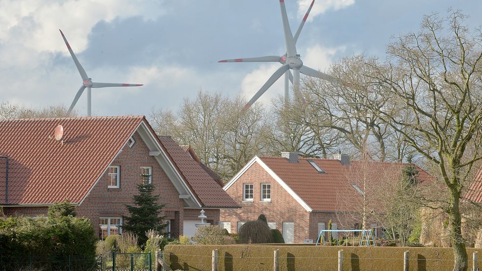 In Uplengen wird es in diesem Jahr eine Entscheidung geben, wie es in Sachen Windkraft in der Gemeinde weitergeht. Symbolfoto: Ortgies/Archiv
