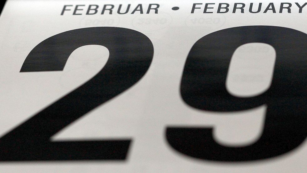Alle vier Jahre dauert der Februar einen Tag länger. Aber warum? Foto: dpa/Oliver Berg