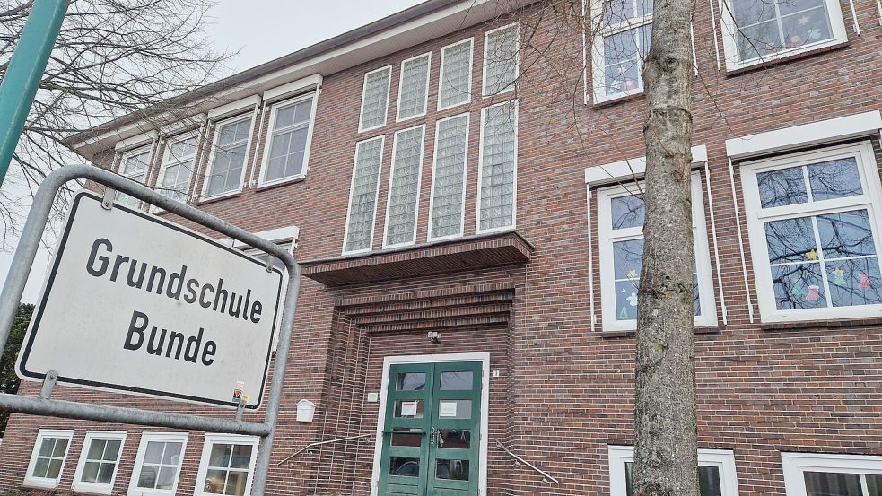 Das größte Problem der Bunder Grundschule: Sie ist nicht barrierefrei. Foto: Gettkowski