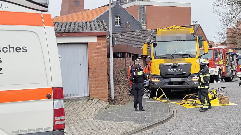 Die Polizei ist am Mittwochnachmittag zu einem Einsatz in Leer ausgerückt. Foto: Wolters
