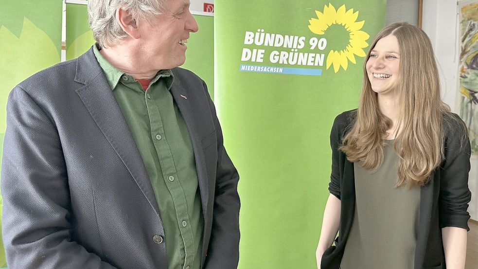 Die bisherigen Vorsitzenden Hans-Joachim Janßen und Anne Kura treten beim Parteitag der Grünen in Niedersachsen am kommenden Wochenende in Celle nicht wieder an. Foto: Lars Laue