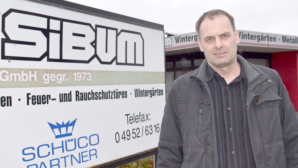 Uwe Bokker hat Anfang 2022 die Geschäftsführung der Firma Sibum in Ostrhauderfehn übernommen. Geholfen hat ihm dabei die Betriebsbörse „Nexxt-Change“. Foto: Zein