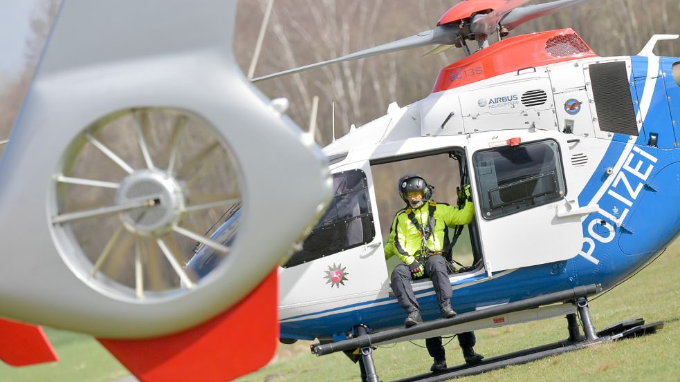Den ersten Hubschrauber vom Typ EC135 hat die niedersächsische Polizei 2015 bekommen.