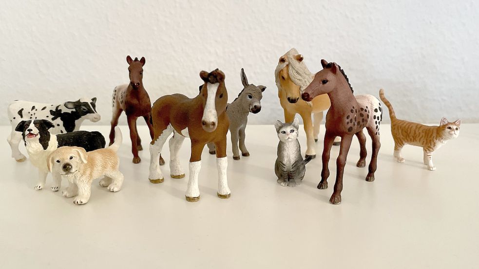 Schleich-Tiere finden sich in vielen deutschen Kinderzimmern. Manche von ihnen sind richtig viel wert. Foto: Eva Dorothée Schmid