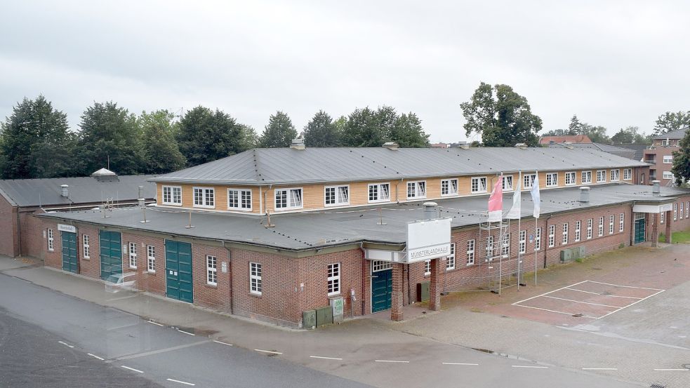 Die Münsterlandhalle soll unter Denkmalschutz gestellt und saniert werden. Foto: Heimatbund OM/ Gabi Henneberg