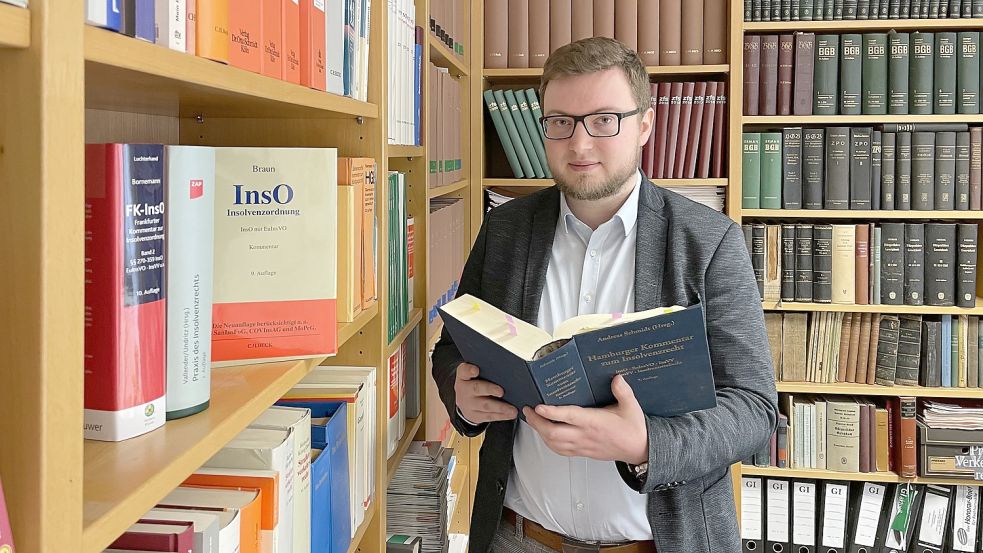 Fachmann für Insolvenzrecht: Dr. Darvin Decker begrüßt die Entscheidung der Schufa. Foto: Stix