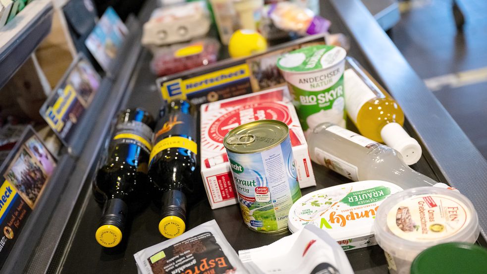 Die Inflation in Deutschland verharrt trotz einer Abschwächung im März auf hohem Niveau. Foto: dpa/Sven Hoppe