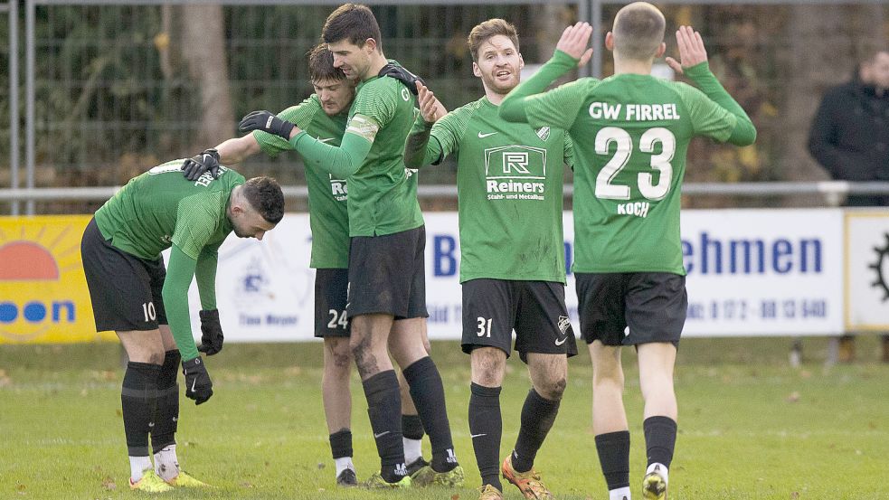 Anfang Dezember durfte GW Firrel letztmals einen Sieg bejubeln. Foto: Doden, Emden