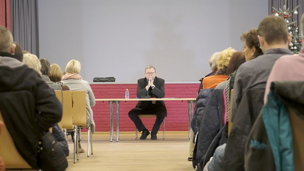 Bode in Schwagstorf: Die Gemeinde übt scharfe Kritik an den Entscheidungen des Bischofs. Foto: Thomas Osterfeld