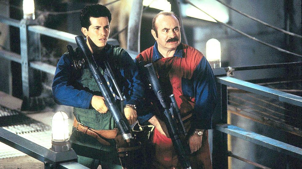 John Leguizamo und Bob Hoskins als Luigi und Mario in „Super Mario Bros.“ (1993). Foto: imago images/Mary Evans