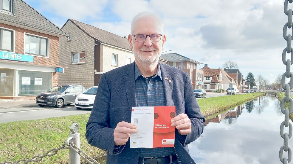 Ulrich Benedix steht auch dieses Mal als Kandidat bei der Sozialwahl zur Verfügung. Foto: Scherzer