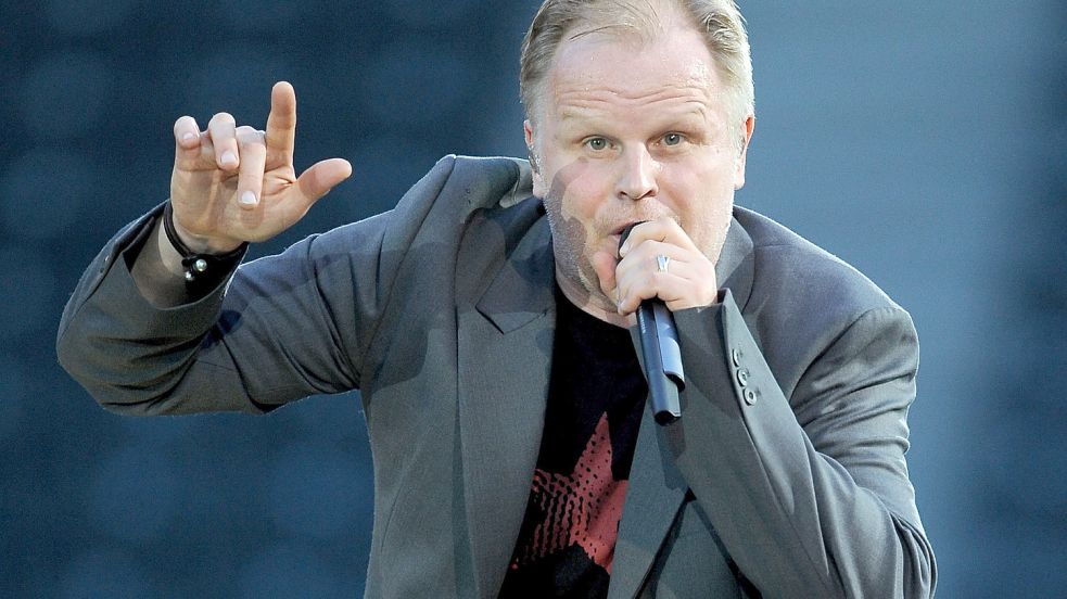 Herbert Grönemeyer ist mit „Bochum“ jetzt in Gedichtbuch der Deutschen vertreten. Foto: dpa-Zentralbild