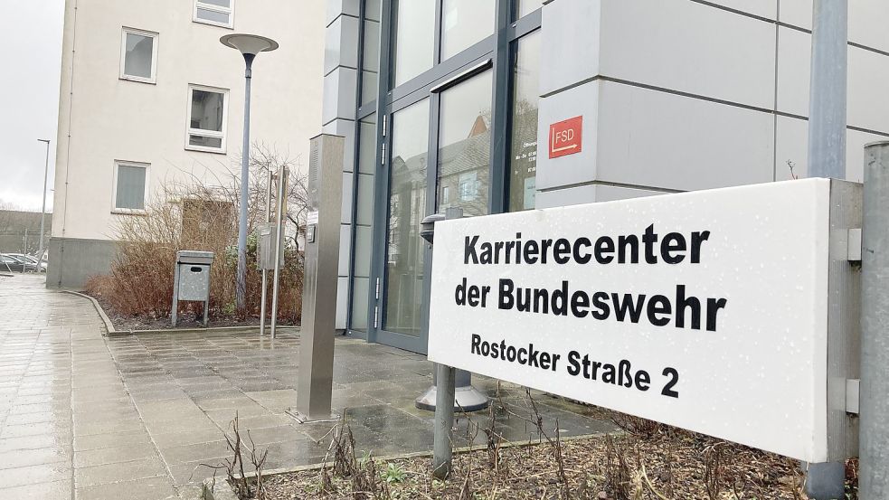 Das ehemalige Kreiswehrersatzamt in Kiel ist heutzutage das nördlichste Karrierecenter der Bundeswehr Foto: Tim Prahle