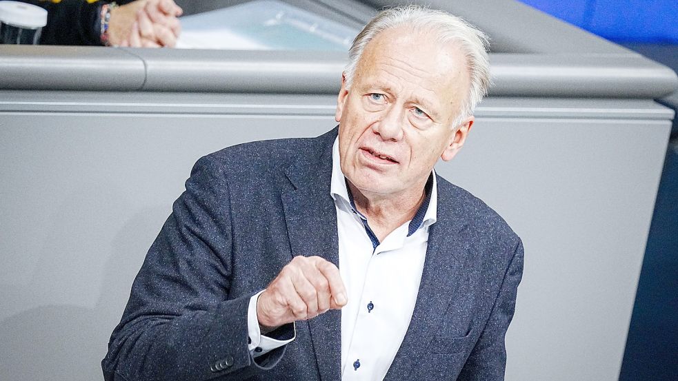 Verhandelte 2001 den Atomausstieg und hält ihn nach wie vor für die richtige Entscheidung: Grünen-Politiker Jürgen Trittin aus Niedersachsen. Foto: Kay Nietfeld