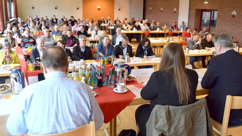 Auf dem Kreisparteitag in Jemgum ging es den Sozialdemokraten darum, sich inhaltlich noch stärker zu positionieren. Foto: SPD