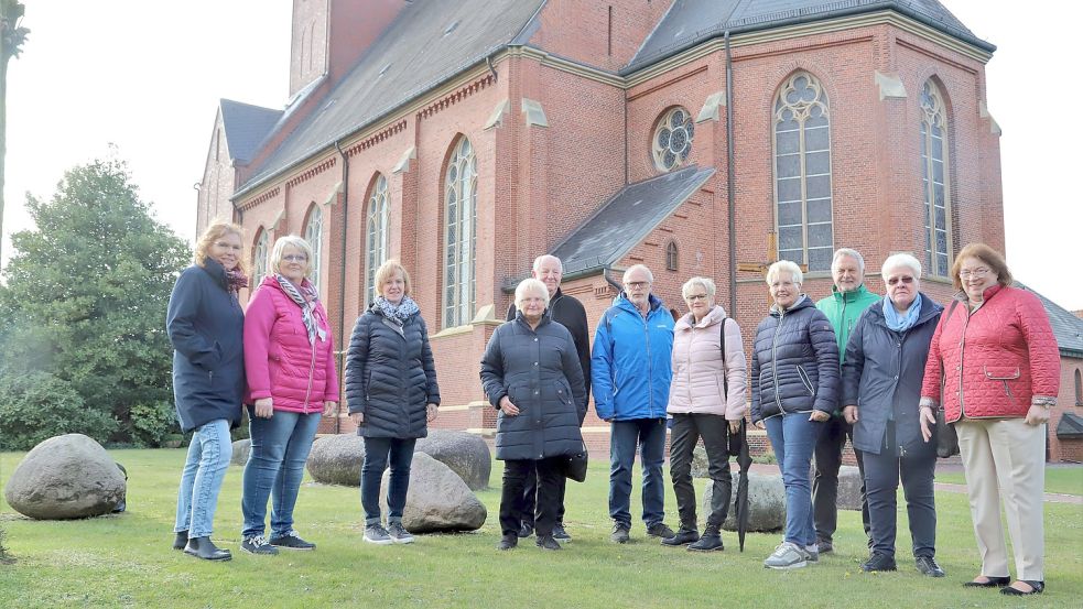 Die Mitglieder des Festausschusses des Frauenchores Ramsloh und der Vorstand des Sängerbundes trafen sich in Ramsloh zur Vorbereitung auf das 88. Chorfest des Sängerbundes „Concordia“. Foto: Passmann