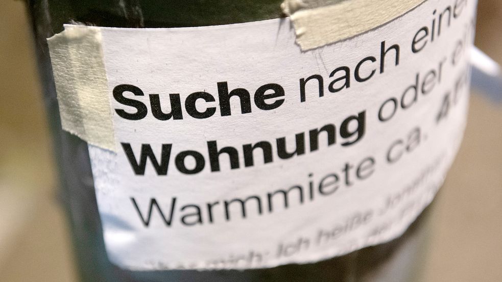 In Leer fehlen schon seit Jahren Wohnungen. Symbolfoto: Zinken/dpa