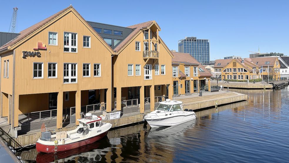 In Kristiansand finden sich klassische Holzhäuser ebenso wie moderne Architektur. Fotos: Noglik