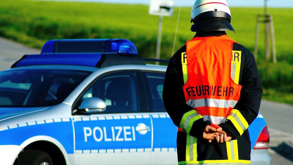 Neben zwei Rettungswagen, der Polizei und einem Notarztwagen waren 20 Einsatzkräfte der Feuerwehr Dörpen vor Ort. Symbolfoto: Pixabay