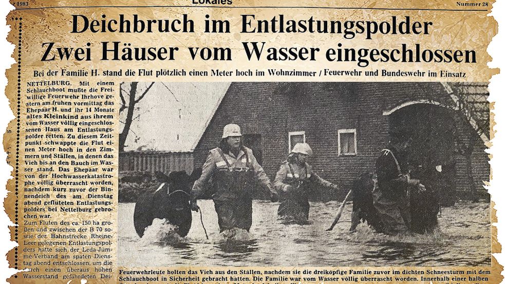 So berichtete der General-Anzeiger im Februar 1983 über die Rettungsaktion. Der Name der Familie wurde, wie damals üblich, im ursprünglichen Artikel genannt: