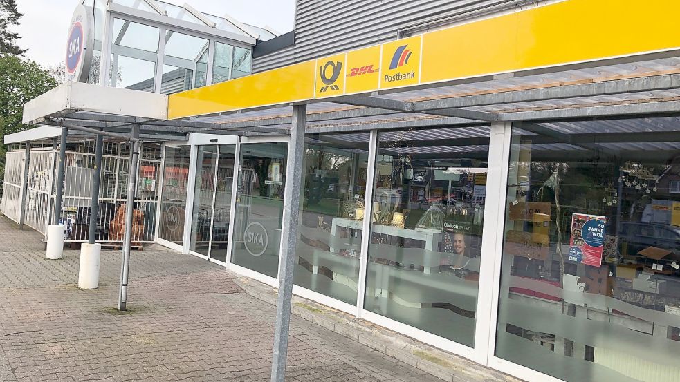 Die Postfiliale hat ihren Standort in dem Komplex, in dem sich auch der Sika-Markt befindet. Foto: Ammermann
