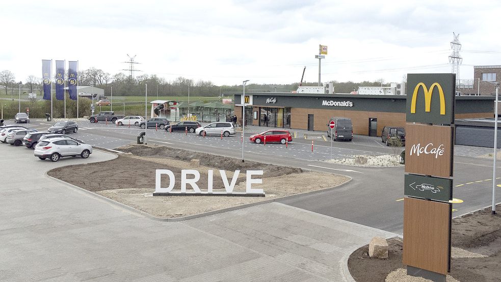 Der McDonald’s in Rhede hat eröffnet. Foto: Belling