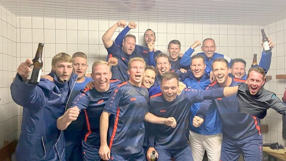 Die Ü32 von BW Papenburg steht nach einem 3:1-Sieg gegen Sparta Werlte erneut im Kreispokalfinale. Am Wochenende nimmt die Mannschaft von Stefan Niemann an der Niedersachsenmeisterschaft in Barsinghausen teil. Foto: privat