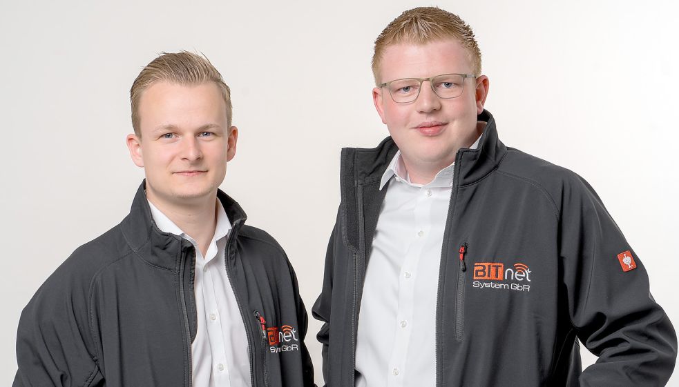 Niklas Gossmann (links) und Timo Boekhoff haben vor zwei Jahren ihre eigene Firma gegründet. Foto: privat